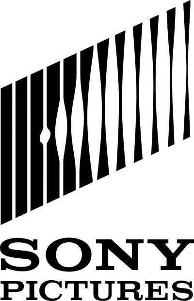 Above the text "SONY PICTURES" in black serif text appears a series of vertical lines, each higher and thinner than the last, collectively forming a rhombus.